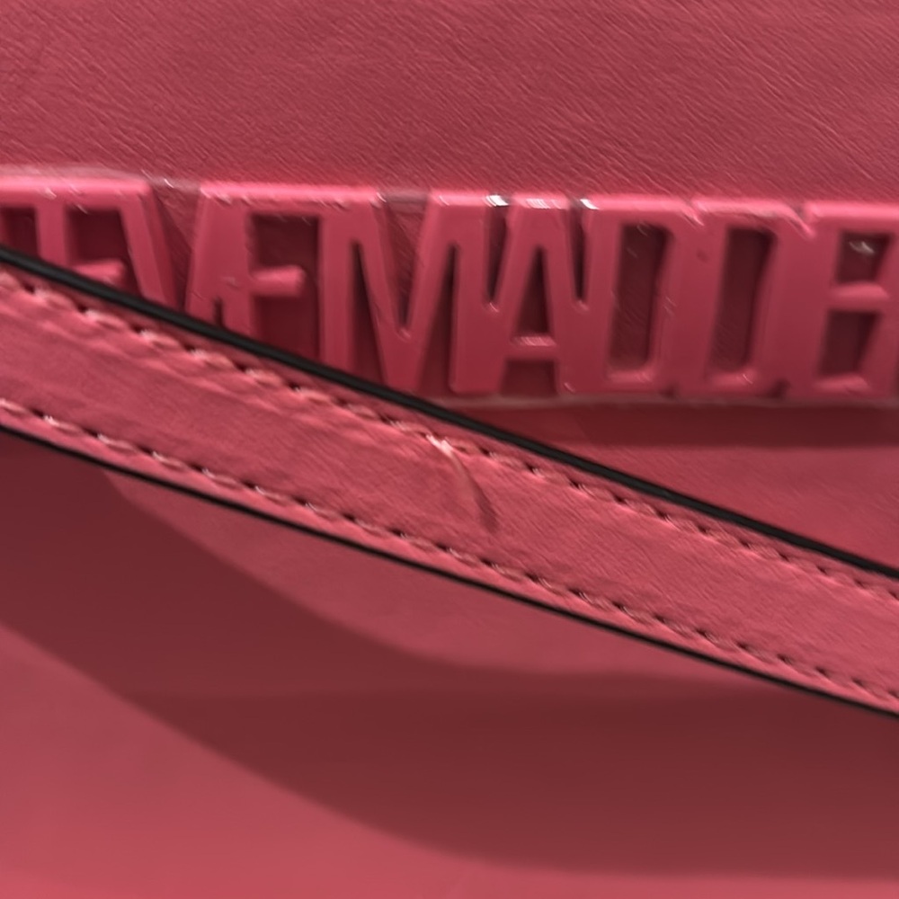 Steve Madden Bevelyn Mini Raspberry Satchel - Picture 10 of 15